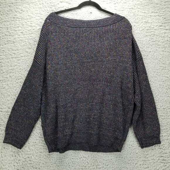 New York & Company Sweater Womens Medium Soho Black Multicolor Pullover *NWT* - Picture 12 of 13